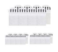 Tiras para colgar cuadros - 12 pares de colgadores de pared adhesivos | Póster adhesivo para marcos, colgar sin clavos, exhibición de fotografías y obras de arte, montaje sin daños, fácil instalación,