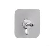 Tiras para colgar cuadros sin taladro, ganchos de pared resistentes para marcos espejos, PVC transparente, capacidad de 20 libras, decoración de baño y cocina, 6 x 6 cm (6 x 6,8 mm)