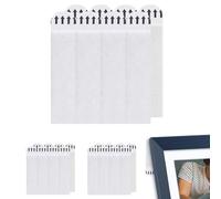 Tiras para colgar fotos - 12 piezas de montaje en pared adhesivo de nailon, lengüetas de montaje para marco , juego de suspensión para pequeñas obras de arte | Solución de sujeción de decoración