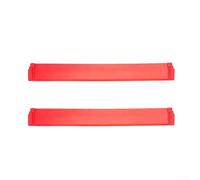 Tiras raspadoras de goma de 280 mm para aspiradora de ventana Karcher WV6, cuchillas de repuesto para eliminar manchas de agua en el suelo, paquete de 2 (rojo)