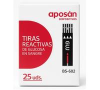 Tiras reactivas de glucemia BG-709 25 unidades Aposán
