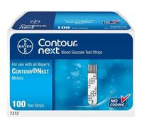 Tiras Reactivas Glucemia Contour Next 100 Unidades - Medición De Glucosa En Sangre