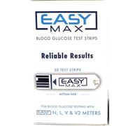Tiras reactivas glucosa 50U Easymax - tiras para autocontrol de glucosa