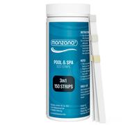 Tiras reactivas para piscina 3 en 1 comprobador de agua 150 unidades para piscina hidromasaje spa químicos pH cloro alcalinidad