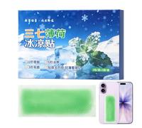 Tiras Refrescantes Para La Frente - No Tejidas, Almohadillas Refrescante Portátiles Para Alivio Instantáneo | Parches Calmantes Para El Dolor De Cabeza Y La Fiebre, Láminas Refrescantes Para Un Alivi