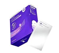 Tiras Secas Blanqueadoras Moradas, Ilumina Los Dientes, Reduce El Color Amarillento, Adhesivo, Fácil De Usar For El Cuidado Diario(3pcs)