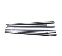 Tiras Sellado Puerta Coche Compatible Con Toyota Para Corolla 2008 2009 2010 2011 2012 2013. Burletes De Ventana Para Automóvil. Números De Pieza: 7573012300 7571002210(Chrome)