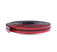 tiras sellado Tira Sellado Automóvil Pegatinas Protectoras Sellador Goma Parabrisas Delantero/trasero Techo Corredizo Lateral Cuerpo Burletes Junta(14mmX8m)