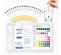 Tiras Test Acuario 9 en 1, 100 Unidades Medición pH Nitrito Nitrato Dureza | Fáciles De Leer Con Guía De Colores, Alta Precisión En Cada Medición, Almacenamiento Hermético Protegido