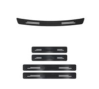Tiras Umbral Puerta Coche Pegatinas Protectoras Fibra Carbono para Parachoques Trasero De Maletero De Coche para Citroen C1 C2 C3 C4 C5 C6 C8 C4L(Combination Set)