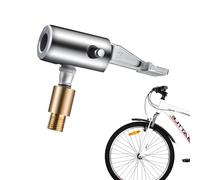 Tire Air Chuck Adapter - Zinc Alloy Portable Air Pump Connector | Quick Release Tire Valve Inflator Nozzle - Threaded Pump Adapter For Bicycle Motorcycle Car Portable Inflator Tool