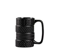 Tire Ceramics Mug Creative Novelty Shaped Cup Large Capacity Heat-resisting Office Home Coffee Breakfast Mugs Gifts para Cafe