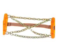 Tire Chains -Car Tire Anti-Skid Chains | Snow Traction,Steel Wheel Chain For Lawn Mower, Truck, Automobile, Snow, Ice, Mud, And Sandy Roads, Quick Installation, Strong Traction, Safety Accesso