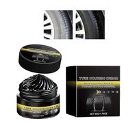 Tire Coating Paste Long Lasting - 50 g 4,8 x 4,8 x 4 cm Anti Dirt Aging Protection - Car Wheel Polishing Restorer For Rubber Renewal - Prevents Dust Build Up