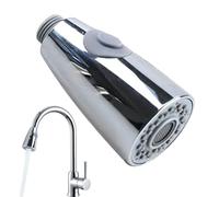 Tire de la parte inferior del grifo de repuesto - Cabezal de rociador de cocina, componente de dos niveles de agua, tire de una boquilla especial, un aparato de adaptación universal | Accesorio De