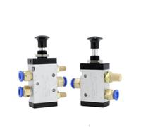 Tire de la válvula mecánica, interruptor neumático, 5 puertos, 2 posiciones, 1/4 BSPT, válvula de cilindro de control operada manualmente 3R210-08(4R210-08,8mm joint)