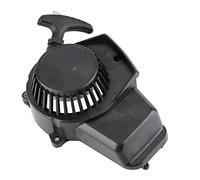 Tire del arrancador 2 tiempos para el encendedor universal de la suciedad Quad de la motocicleta(Negro)