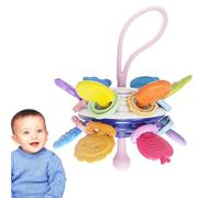 Tire del Juguete sensorial de la Cadena, Tire de Juguetes de Cuerda para bebés - Cuerda de tracción de tracción de alimenticio | Juguetes sensoriales de Colores, Bola interactiva para Les, Todos