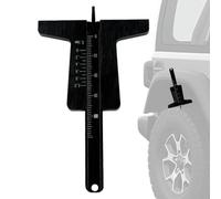 Tire Depth Gauge, Measure Tool Depthometer Thread Wear, Auto Tire Tread Depth Gauge For Car Van Trailer Wheel Maintenance Safety Inspection