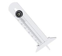 Tire Depth Gauge, Tread Checker & Measuring Tool, Accurate Stainless Steel T-Shape Design, Automotive Motorcycle Semi Truck Accessory for Tire Monitoring Indoor Outdoor Maintenance Inspection