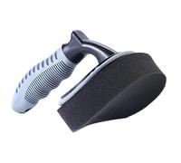 Tire Gel Applicator, Tire Shine Applicator, Auto Tire Detailing Tool, Tire Dressing Applicator, Multipurpose Brush With Detachable Sponge, Portable Curved Brush For Car Vehicle