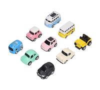 Tire hacia atrás los Juguetes del Coche del Metal de la diversión sin Fin de la aleación del Color Brillante Determinado del vehículo del autobús de los Coches para los niños