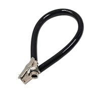 Tire Inflator Hose - Air Chuck Tire Inflator | Air Hose Adapter - Tyre Pump Extension with Strong Compatibility Portable Design for Fast Tires Inflation in Cars Motorcycles and Bicycles