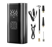 Tire Inflator Portable Air Compressor, Smart Cordless Digital Airs Pump with Display, 6.3x3.15x2.36 Inches Compact Rechargeable Tires Inflator for Home, Garage, Bike, Car, RV, Truck, Camping Use
