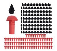 Tire Nail Repair - 1.18 Inch DuraЬle Rubber Patch | Mushroom Lead Plug Set - 90pcs portable Emergencŷ tire puncture kit for motorcycles, electric bikes and vacuum tires maintenance