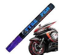 Tire Paint Marker - Waterproof Wheel Lettering Pen, Weatherproof Erasable Drawing Tool, Single Head Tip + Quick Dry Water-Based Ink, Permanent Acrylic Polymer Fluid - For Vehicle Bikes & Bicycles