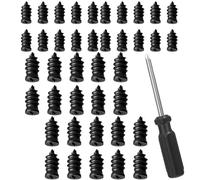 Tire Repair Nails Kit, Vacuum Tire Repair Rubber Nail, Fast Self-Service Tires Repair Tools, for Car Motorcycle Truck (20PCS)