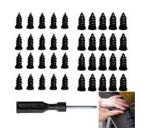 Tire Repair Nails Kit with 2 Sizes, Tire Snap Bits, Fast Self-Service Tires Repair Tools for Car Motorcycle Truck (40 Pcs)