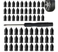 Tire Repair Rubber Nail Kit, Self-Service Screw In Tire Plugs for Fast Tubeless Tires Repair for Car, Motorcycle, Truck, SUV (30 PCS)