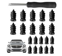 Tire Repair Screws | Puncture Mending Tool | Spiral Rubber Nails for Roadside Adventure Commuting Camping Highway Driving Maintenance
