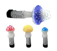 Tire Valve Cap - Metal ABS 4 cm, Mushroom Valve Cover, Colourful Design | Cute And Strong, Tire Decoration, Stem Protector For Cars, Trucks, SUVs, Motorcycles, Bikes, Gift Accessory