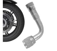 Tire Valve Extension Pole | Easy To Install Portable Car Truck Motorcycle Tire Wheel Valve With 90-Degree Bend -User-Friendly Air Tyre Extension Valves Adapter For Motorcycles, Bikes