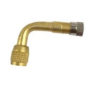 Tire Valve Extension Pole | Easy To Install Portable Car Truck Motorcycle Tire Wheel Valve With 90-Degree Bend -User-Friendly Air Tyre Extension Valves Adapter For Motorcycles, Bikes