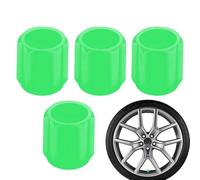 Tire Valve Stem Cap - Fluorescent Tires Valve Caps | Tiree Valvees Stems Cap Glow In Dark | 4 Pcs Motorcycle Tire Valves Cover,Fluorescent Tires Valves Stem Caps, Car Wheel Air Valvees Covers For Car