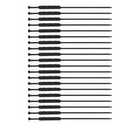 Tire Zip Ties Snow - 20 piezas antideslizante, cinturón de agarre de rueda reutilizable, correas duraderas para neumáticos de nieve, bandas de tracción de hielo pesado | Tracción de viaje de invierno