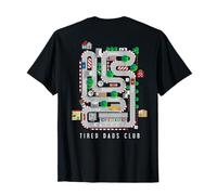 Tired Dads Club Play Cars On Dad's Back (En la parte trasera) Camiseta