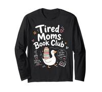 Tired Moms Book Club, Divertida mamá Ganso, Amantes de los Libros Que leen Manga Larga