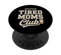 Tired Moms Club Sleep Deprived But Still Alive Mothers PopSockets PopGrip Adhesivo