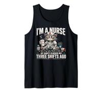 Tired Nurse Humour i Am a Nurse of Funny Nursing Camiseta sin Mangas