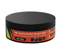 TireShine Gel - 100 g de larga duración tireDressing, impermeable UV Protection Coating for Car, Truck, SUV, Rv, Motorcycle Tires | Restores Black Shine, Scooter Exterior Prevents Cracking Fading