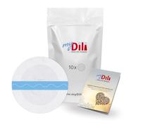 Tiritas adhesivas para Medtronic Guardian Sensor DiaTape Aqua myDili tamaño 10 unidades