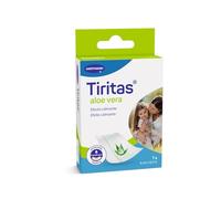 Tiritas Aloe Vera Apósito de 6cm x 0,5m Recortable - Con Gasa Impregnada en Aloe Vera, Protección Antibacteriana, Transpirables, Promueven la Curación - 1 Unidad