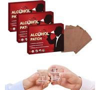 Tiritas contra el consumo de alcohol, parches de abstinencia de alcohol, Soberra para el alcohol, 3 cajas 2026 nuevo parche antialcohol, parche de cuidado personal portátil para regular y recuperar el
