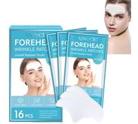 Tiritas de pliegues de ira, 16 unidades, parches antiarrugas para la cara por la noche para alisar líneas finas y tratamiento de arrugas de la frente (1 Set)