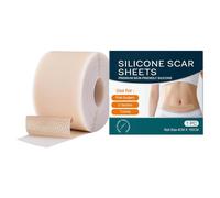 Tiritas de silicona para cicatrices | Rollo de bandas para eliminar cicatrices - Hoja reutilizable | para mujeres abdominoplastia queloide choque quemado intervención quirúrgica