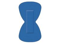 Tiritas detectables con las yemas de los dedos, parches de mariposa, HACCP y IFS, resistentes al agua, 65 x 40 mm, 50 unidades